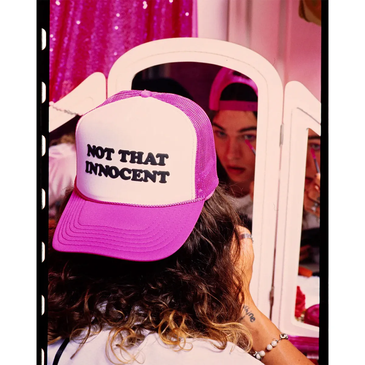 Welcome - Britney Spears Innocent Trucker Hat Pink